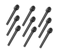 DECORNIJIA 12 pezzi Piroli di Accordatura in Ebano Nero per Oud Resistenti e Facili da Usare Sostituzione Pratica per Parti Strumento Musicale