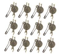 DECORNIJIA 12pezzi Marcatore Punti Rimovibile per Uncinetto Strumenti per Cucire e Accessori Fai da Te per Controllo dei Punti Compatibile con Varie Tecniche di Lavoro Maglia