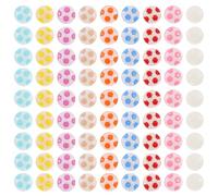 DECORNIJIA 150 Bottoni a Forma di Pallone da Calcio in Resina Colorati Bottoni Decorativi per Cucito Fai da Te Accessori per Abbigliamento e Decorazioni per Feste