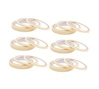 DECORNIJIA 18 Nastro Adesivo per Nail Art Texturizzata Rimovibile e Nastro Mascherante per Manicure e Pittura Unghie Eco Friendly e Domestico