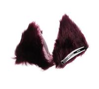 DECORNIJIA 1paio Orecchie Di Gatto Peluche Spettacolari Fermagli Per Per Adulti Accessorio Divertente Per Feste Cosplay e Halloween Leggeri e Facili Da Indossare