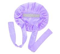 DECORNIJIA 1pezzi Cappello Da Notte Raso Con Paillettes Protezione Termica Per Per Uso Domestico e Doccia Per Donne e Familiari e Amici