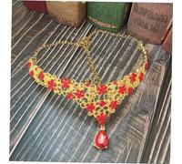 DECORNIJIA 1pezzi Frontalino Sposa in Vintage Pendente Per Fronte Accessori Realizzato in Materiale Resistente Adatto Qualsiasi Tipo Di Acconciatura e Abito