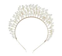 DECORNIJIA 1pezzi Hair Accessory for Bride Elegant Decorative for Weddings and Engagements Lightweight and Comfortable Design Stunning Bridal Headdress