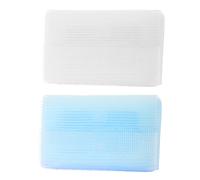 DECORNIJIA 2 Pezzi Spazzola Bagno Sensory per Materiale Resistente Massaggio e Comfort Assoluto per Relax Colori