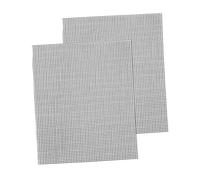 DECORNIJIA 2 Pezzi Tappetini Grill Antiaderenti Resistenti al Calore per Barbecue Esterno Compatibili con Gas Carbonella ed Elettrico Tagliabili e Riutilizzabili per Picnic e Campeggio