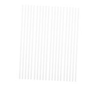 DECORNIJIA 20 Pezzi Bastoncini Acrilici Trasparenti per Figurine Fai da Te Bastoni Resistenti e Riutilizzabili per Supporto Miniature Cake Toppers e Artigianato