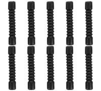 DECORNIJIA 20 Pezzi Coperture in Gomma Antipolvere 45X6Mm per Cavi Freno e Acceleratore Moto Fuoristrada Protezione Forcella Anteriore e Manicotti Resistenti per Manutenzione Facile