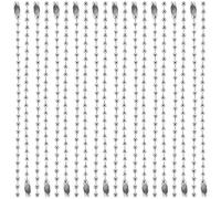 DECORNIJIA 200 Pezzi Catena Perline a Sfera in Metallo 10 CM per Creazione Gioielli Fai da Te Catene Portachiavi e Targhette Sospese Accessori Artigianali per Uso Interno ed Esterno