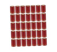 DECORNIJIA 200 Pezzi Wine Bottle Shrink Wrap Caps in PVC Heat Shrink Sealing Covers For Wine Bottles Dust For And Decoration