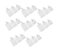 DECORNIJIA 24 pezzi Buste Cosmetiche da Viaggio Sacchetti Dosatori Stand-up per Lozioni Shampoo e Resistenti e Antisgocciolamento per Trasporto Liquidi Aereo