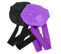 DECORNIJIA 2pezzi Cappelli Da Notte Per Dei Comodi e Pratici Per Dormire e Lavori Domestici Di Cappelli Per Donne e Ragazze Con Lunghi Colori