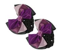 DECORNIJIA 2pezzi Per Chignon Per Accessorio Per Parrucchiere e Impiegate Copertura Per Chignon Per Formali e Informali