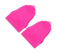 DECORNIJIA 2pezzi Silicone Makeup Brush Cleaning Pad Panno Di Pulizia Per Pennelli Da Trucco Design Ergonomico e Portatile Per Casa e Viaggi