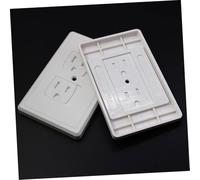 DECORNIJIA 3 pezzi Copri Prese Elettriche Sicurezza Placchetti Protettivi Chiusura Automatica Copertura Anti-scossa per