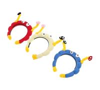 DECORNIJIA 3 pezzi Fasce per Capelli Donna Cute Head Bopper per Trucco e Skincare Fascia Leggera e Durevole con Design Alta Corona per Lavaggio Viso Spa Sport e Foto Social