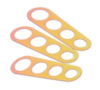 DECORNIJIA 3 pezzi Misuratore Spaghetti in Acciaio per Porzioni Strumento Cucina per Controllo Dose Pasta Facile da Conservare e Resistente
