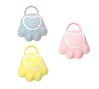DECORNIJIA 3 Pezzi Spazzole Silicone per Bagno per Spazzola Massaggiante con Design per Gel Doccia Esfoliante Profonda e Comfort