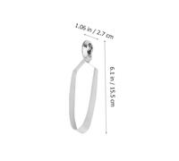 DECORNIJIA 4 pezzi Pinze e Forchette per Lumache in Acciaio Inossidabile Set Posate per Servire Crostacei e Lumache Design Pressione per Uso Facile e