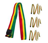 DECORNIJIA 4 pezzi Tracolla per Strumento a Percussione Africano Regolabile in Nylon con Supporto Ergonomico per Cinghia Rapida per Djembe e Percussioni Portatili e Resistenti