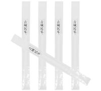 DECORNIJIA 5 Pezzi Borsa per Flauto Verticale in Plastica Custodia Protettiva Sigillata per Flauti di Bambù e Flauti Leggera e Portatile Organizer Conservazione Anti-polvere e Umidità Misura