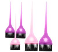 DECORNIJIA 5 pezzi Pettini Professionali per Tinta Strumento per Colorazione e Styling Pettine Denti per Applicazione Maschera e per Domestico e Salone Colore Casuale Colore Casuale