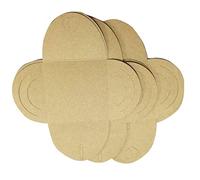 DECORNIJIA 50pezzi Custodie Carta Kraft per CD Dvd Stile Vintage per Feste e Celebrazioni