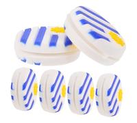 DECORNIJIA 6 Pezzi Ammortizzatori Tennis in Silicone per Racchetta Smorzatori Vibrazioni Antivibrazione Piccoli e Resistenti per Maggiore Controllo e Comfort nel Gioco