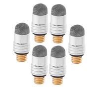 DECORNIJIA 6 pezzi Punte di Ricambio in Fibra per Penna Capacitiva Touch Screen Compatibili con Smartphone Tablet e Laptop Resistenti e Facili da Installare per Disegno e Scrittura Precisa