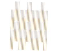 DECORNIJIA 60 pezzi Bastoncini Cotone Spessi per Trucco e Cura Ciglia Accessorio Sopracciglia Multiuso per Estensioni Rimozione e Stiratura per Uso Quotidiano Casa e Centro di Bellezza