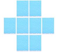 DECORNIJIA 8 Pezzi Adesivi Increspature D’Acqua Autoadesivi per Diorama in Miniatura Decorazione Paesaggi Fluviali e Laghi Fogli Ondulati Perlati per Modellismo Treni e Scenari Creativi