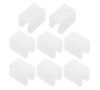 DECORNIJIA 8 pezzi Protezione Angolare in Silicone Trasparente per Para Angoli Mobili e Design Elegante e Resistente per Sicurezza Casa Proteggi Spigoli Armadi e Tavoli