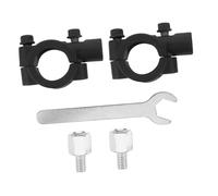 DECORNIJIA Adattatore Supporto Specchio Retrovisore per Manubrio Scooter Elettrici con Angolo Facile per Diverse e Posture