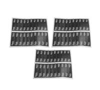 DECORNIJIA Adesivi Numerici per Pesi da Palestra in PVC 3 Fogli 90x20mm Fori per Spina, Etichette Adesive per Blocchi Pesatura da 5 a 100 kg, Accessori Fitness per Organizzazione