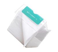 DECORNIJIA Asciugamano in Cotone Ecologico Per Viso Portatile Bianco Per Uso Quotidiano e Viaggi Delicato Sulla Buona Assorbimento Acqua