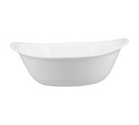 DECORNIJIA Bacinella Lavaggio Viso Impilabile in Acrilico Trasparente Vaschetta Compatta per Salone di Bellezza e Casa Multiuso per Lavaggio Mani e Cucina Design Elegante Forma a Saponetta