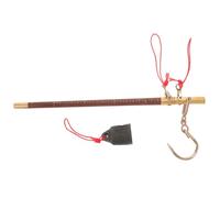 DECORNIJIA Bilancia Portatile Manuale in Legno Vintage Scala Meccanica Piccola per Cibo e Medicina Tradizionale Alta Resistenza e Precisione Uso Domestico e Negozio Leggera e Facile da Usare