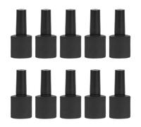 DECORNIJIA Bottiglie per Unghie 10 Ml Vetro Opaco Set 10 Pezzi Tappo e Pennello Resistenti alla Luce per Gel e Attrezzi Manicure