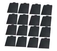 DECORNIJIA CD Dvd Design Multifunzionale Minimalista ed Elegante Bustine per CD 100 Pezzi in Carta Kraft Nera Resistenti allo Strappo per Imballaggio e Conservazione
