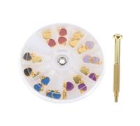 DECORNIJIA Ciondoli Nail Art in Decorazioni Manicure Creative e Facili Applicare per Unghie Te Accessori Eleganti e Resistenti per Design Unici