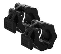 DECORNIJIA Collari per Bilanciere a Sgancio Rapido in Metallo, Fermagli Antiscivolo per Sollevamento Pesi, Clip di Sicurezza per Bilancieri da Palestra e Utilizzo Domestico, Set da 2 unità