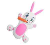 DECORNIJIA Coniglio Gonfiabile Pasqua Decorazione Riutilizzabile per Giardino e Cortile Resistente per Feste Primaverili all Aperto