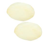 DECORNIJIA Coperture in Pelle di Capra per Tamburi Africani 35 Cm, Set 2 Pezzi Resistenti per Pelli di Batteria, Accessori Sostitutivi per Percussioni ad Uso Professionale e Amatoriale