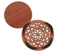 DECORNIJIA Copri Buco Chitarra Acustica in Legno Massello Riduttore Feedback e Rumore Accessorio Essenziale per Performance Chitarra Protezione da Macchie e Usura Finitura Artigianale Liscia