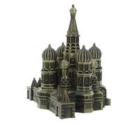 DECORNIJIA Decorativo Kremlin in Metallo Lega di Zinco, Statua da Tavolo Compatta per Arredamento Casa, Souvenir Architettura Russa Dettagli Artigianali per Feste e Collezioni