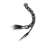 DECORNIJIA Extension Intrecciate Colorate per Ragazze e Donne Doppia Coda Lunga con Intrecci Effetto Naturale e Riflessi alla Moda Accessori Capelli Resistenti e Confortevoli