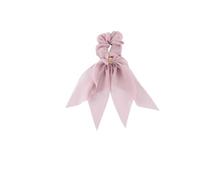 DECORNIJIA Fascia Elasticizzata Due Strati Con Fiocco e Fibbia Cerchietto Per Coda Di Cavallo Per Donne Rosa Scuro Accessorio Elegante e Pratico Per Lunghi