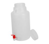 DECORNIJIA Flacone Plastica Con Rubinetto Per Reagenti Da Laboratorio Contenitore Erogatore Da Design Leggero e Portatile Sicuro Per Stoccaggio Di Sostanze Chimiche e Monitoraggio Qualità
