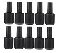 DECORNIJIA Flaconi Vuoti per Smalto per Unghie in Vetro 12 Pezzi da 15 Ml Spazzola Integrata, Bottiglie Portatili per Nail Art Fai da Te e Conservazione senza Perdite, per Viaggi e Uso