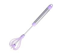 DECORNIJIA Frusta Manuale per Uova in Semi-automatica Portatile per Cucina e Dolci Utensile Compatto e Facile da Usare per Montare Uova e Impasti per Feste e Cene Speciali